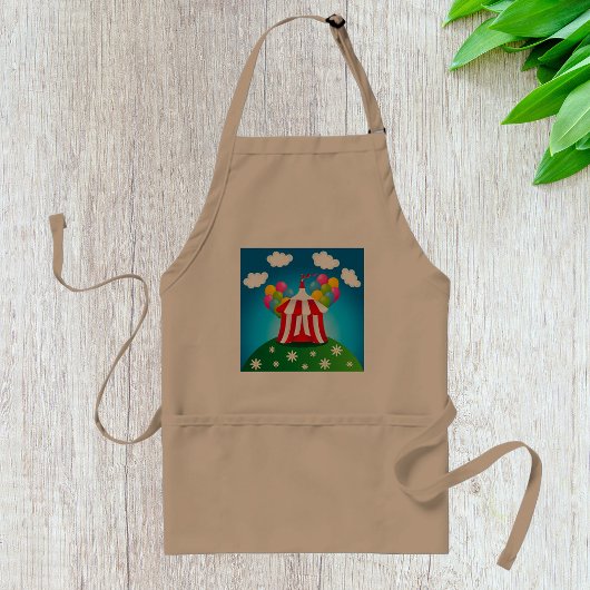 Tablier Red Circus Tent Apron