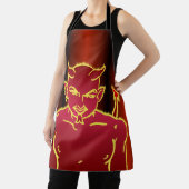 Tablier Red Devil souriant (Insitu)