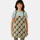 Tablier Red Eft Orange Salamander Motif animal (Insitu)