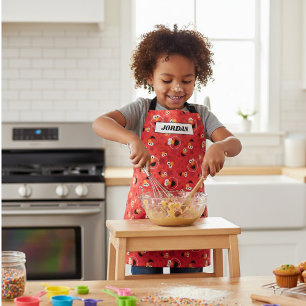 Tablier Red Elmo face au Motif