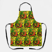 Tablier Red Gecko Apron (Recto)