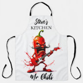 Tablier Red Hot Mr Chili Rockstar (Recto)