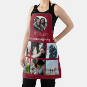 Tablier Red là où tout a commencé Couples Photo Collage (Insitu)