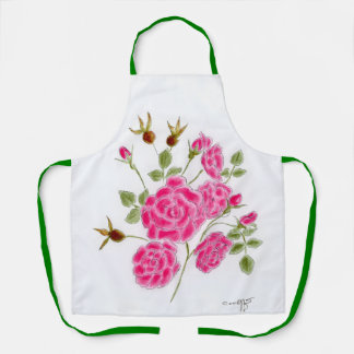 Tablier Red Rose Apron
