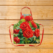 Tablier Red Roses Apron