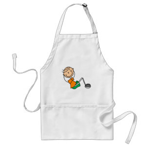 Tablier Redressements assis de bonhomme allumette