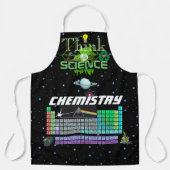 Tablier Réfléchir à la chimie scientifique (Recto)