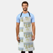 Tablier Réflexion des cerfs (Porté)