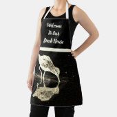 Tablier Réflexion d'oiseaux Noir et blanc Moderne (Insitu)