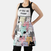 Tablier Règle de chat cette cuisine (Insitu)