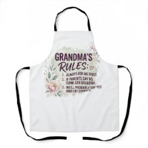 Règles de grand-mère drôles Citation de famille à