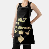 Tablier Règles Je Cuisine Vous Faites Les Plats (Insitu)