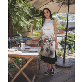 Tablier Reindeer de Noël, personnalisable