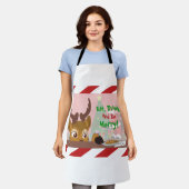 Tablier Reindeer Love Cookies (Porté)