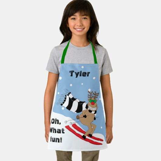 Tablier Reinder de Noël (Insitu)