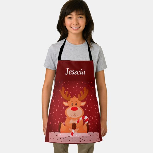 Tablier Reinder de Noël (Insitu)