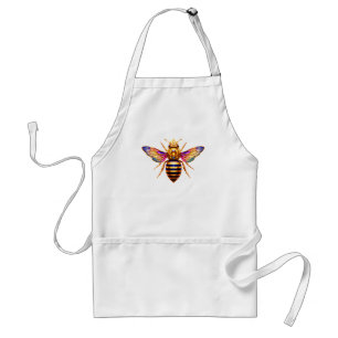 Tablier Reine Abeille Avec Couronne