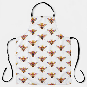 Tablier Reine Abeille Avec Couronne