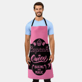 Tablier Reine Cupcake (Porté)
