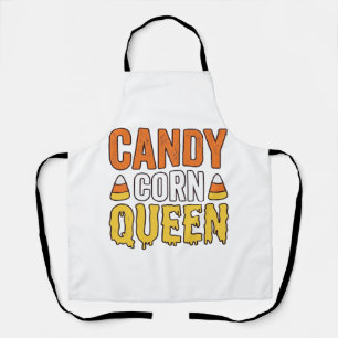 Tablier Reine de bonbons en forme de corne Vintage Hallowe