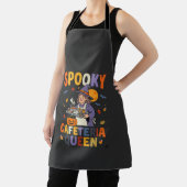 Tablier Reine de la cantine d'Halloween (Insitu)