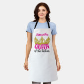 Tablier Reine de la cuisine (Porté)