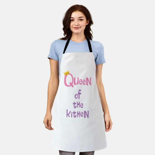 Tablier Reine de la cuisine (Porté)