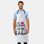 Tablier Reine de la cuisine citée (Porté)