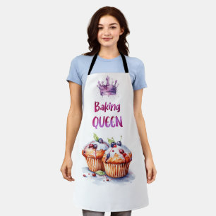 Tablier Reine de la pâtisserie