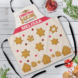 Tablier Reine de la Pâtisserie de Noël au Cookie Crème Bei