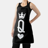 Tablier Reine des cartes (Insitu)