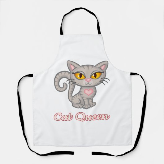 Tablier Reine des chats  (Recto)