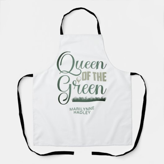Tablier Reine des golfeuses du vert (Recto)