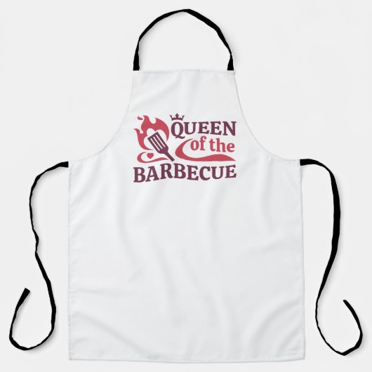 Tablier Reine Du Barbecue (Recto)