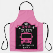 Tablier Reine Du Camping (Recto)
