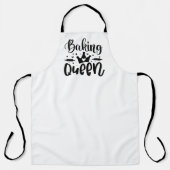 Tablier Reine du four (Recto)