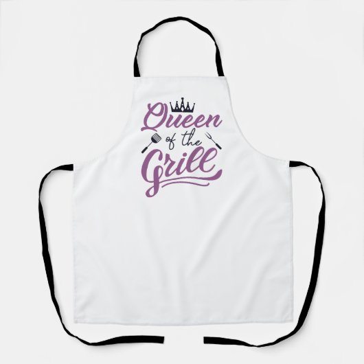 Tablier Reine Du Grill (Recto)