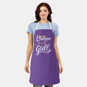 Tablier Reine Du Grill (Porté)
