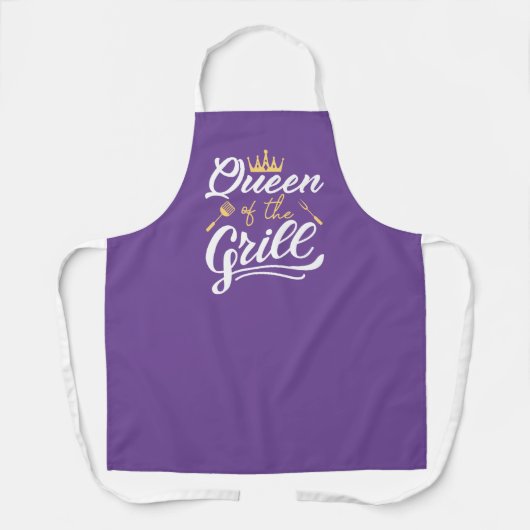 Tablier Reine Du Grill (Recto)