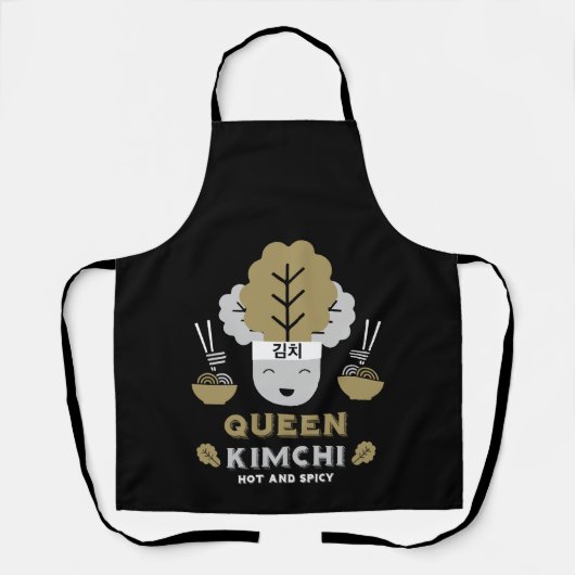 Tablier Reine Kimchi Chaud Et Épicé (Recto)