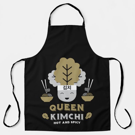 Tablier Reine Kimchi Chaud Et Épicé (Recto)
