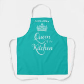 Tablier Reine mignonne de la cuisine (Recto)