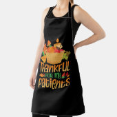 Tablier remerciant pour mes patients tombent après l'épiso (Insitu)