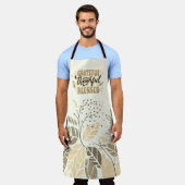 Tablier Remerciements Heureux Bénis (Porté)