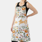 Tablier REMERCIER Automne Automne Citrouille & Feuille (Insitu)