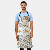 Tablier REMERCIER Automne Automne Citrouille & Feuille (Porté)