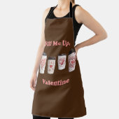 Tablier Remplissez-Moi, Valentine ! (Insitu)
