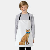 Tablier Renard avec lunettes de soleil (Porté)