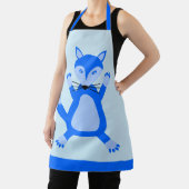 Tablier Renard Mâle Bébé Bleu Mignon (Insitu)