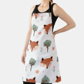 Tablier Renards et arbres : Enfants (Insitu)